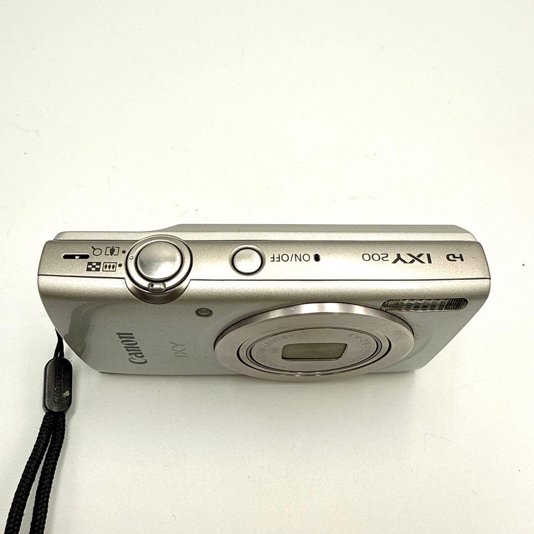 Canon キャノン IXY 200 デジカメ イクシー シルバー