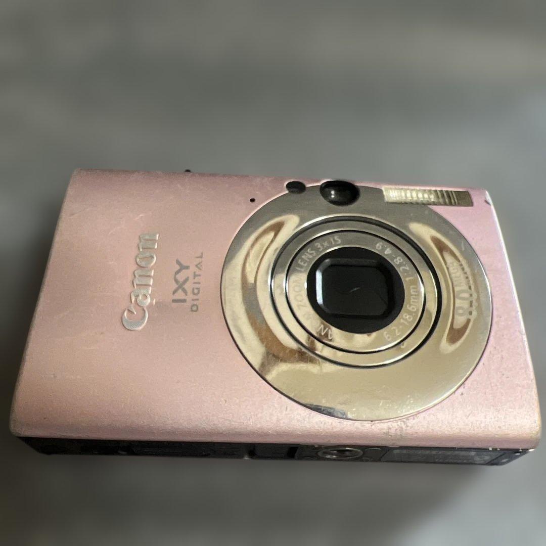 Canon IXY DIGITAL 20ISピンク バッテリーチャージャー付き