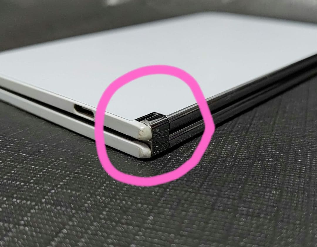 （補修跡あり）surface duo 折り畳みスマホ