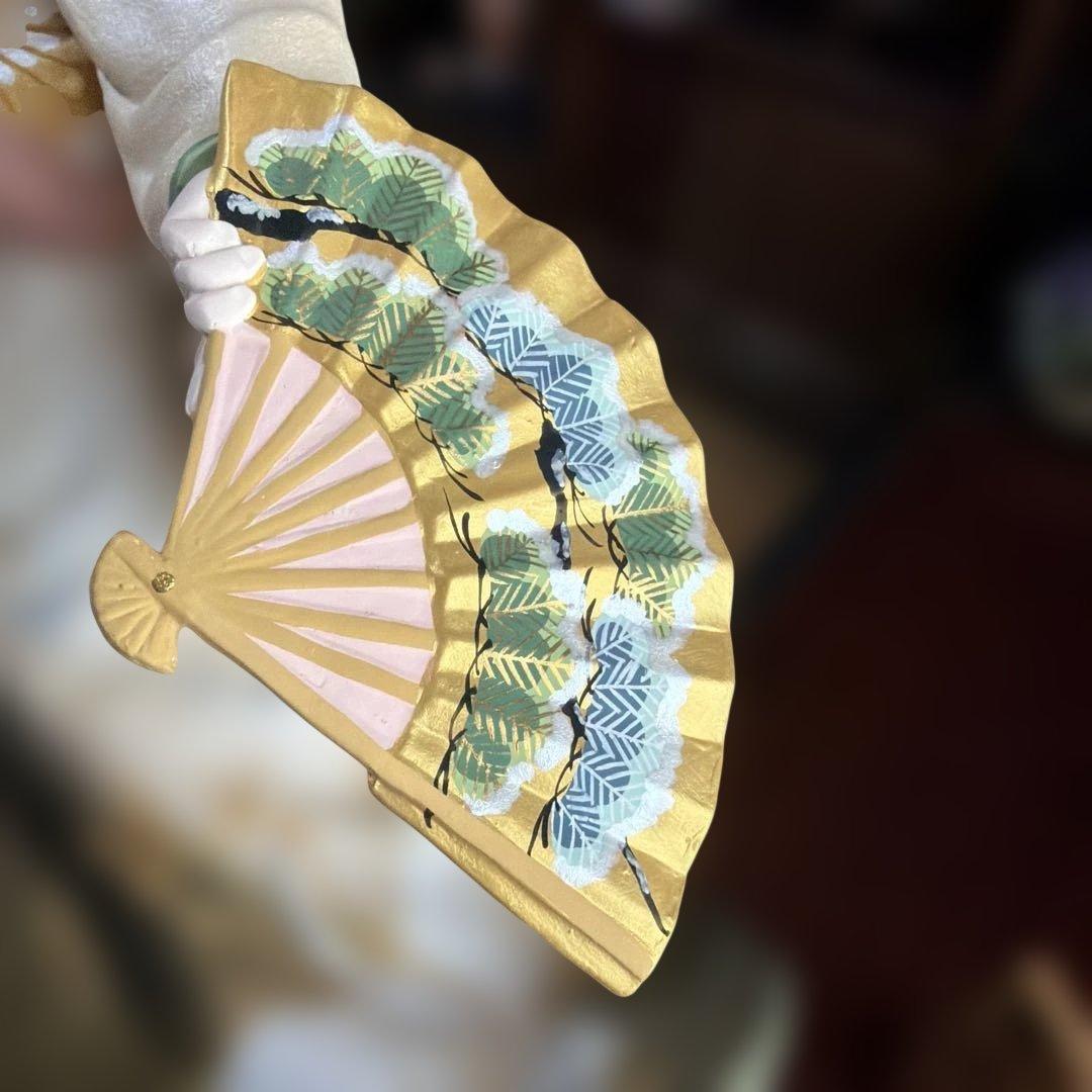 博多人形　鶴の舞
