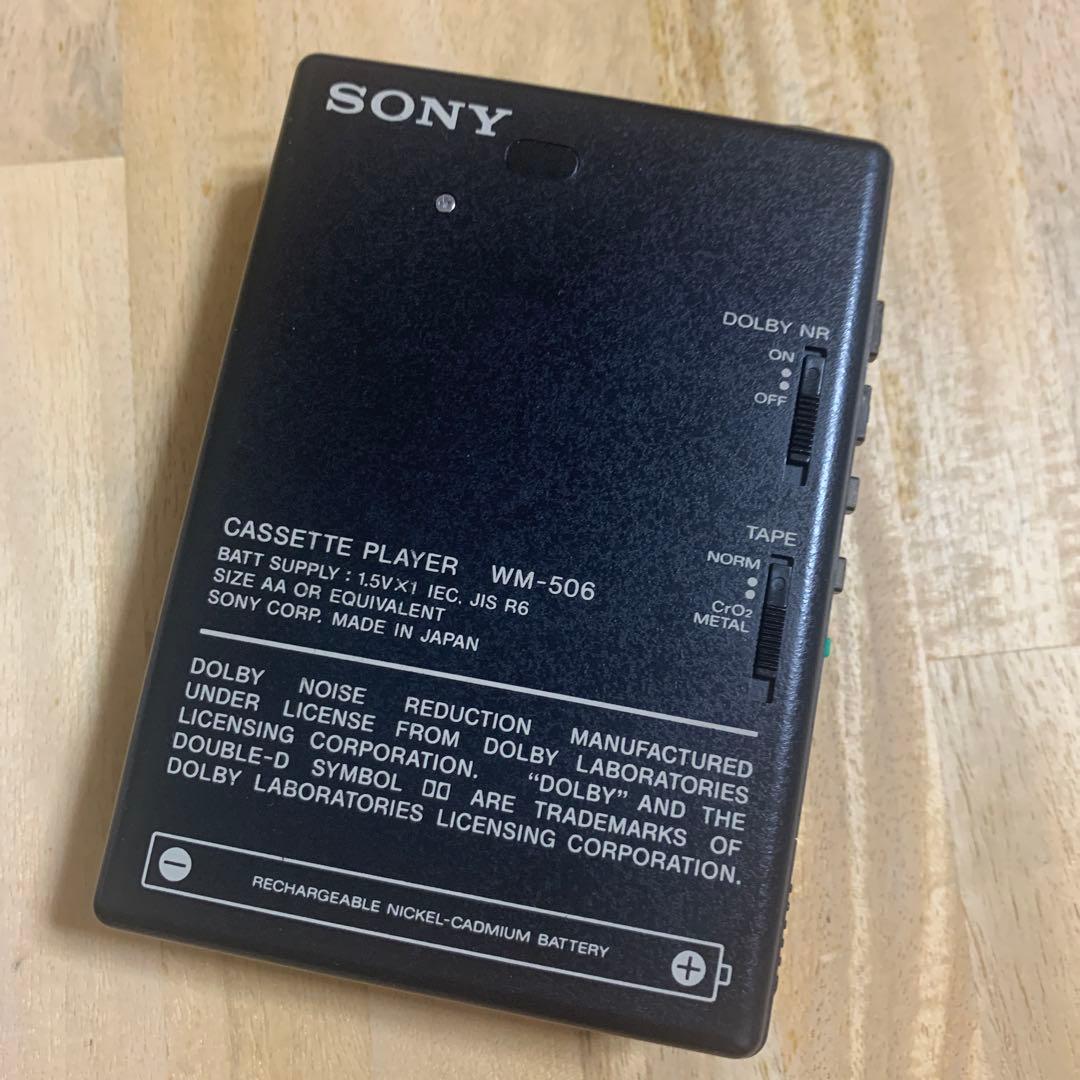 SONY WM-506 カセットウォークマン　美品ジャンク