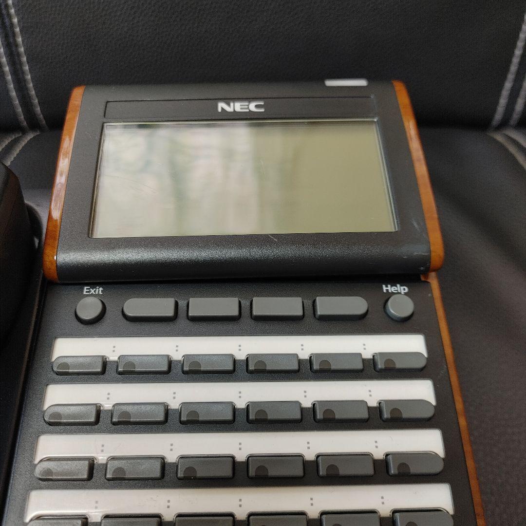 ​【極上の気品】NEC DT300シリーズ 24ボタン電話機/限定・木目調サイド