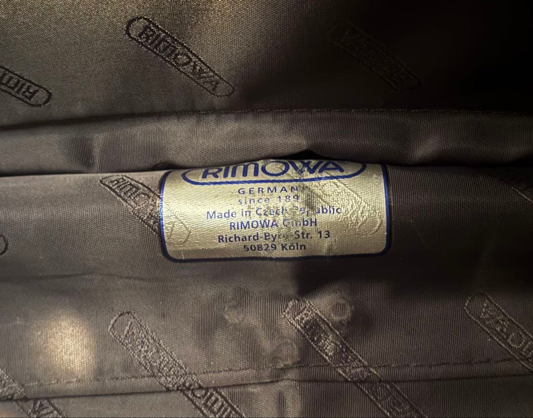RIMOWA BORERO キャリー 黒 2輪 ボレロ リモワ