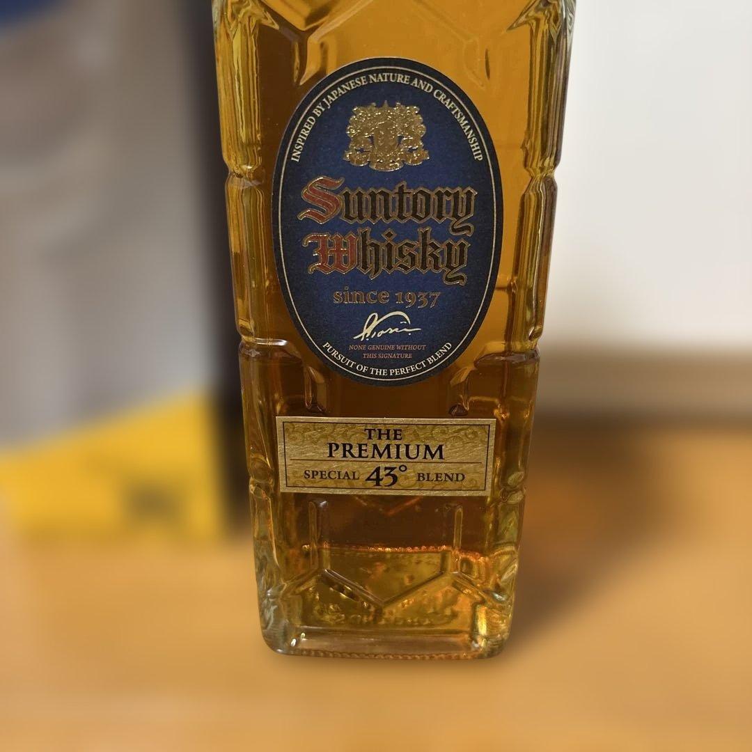 5 サントリー プレミアム角瓶 700ml 43% 箱付