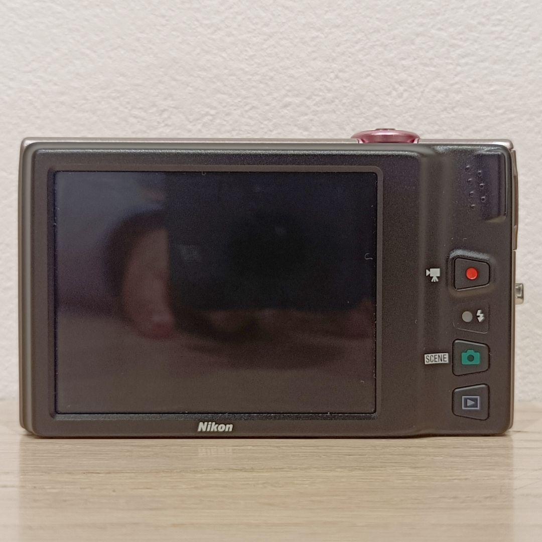 美品 付属品多数 Nikon COOLPIX S6100 デジカメ ピンク