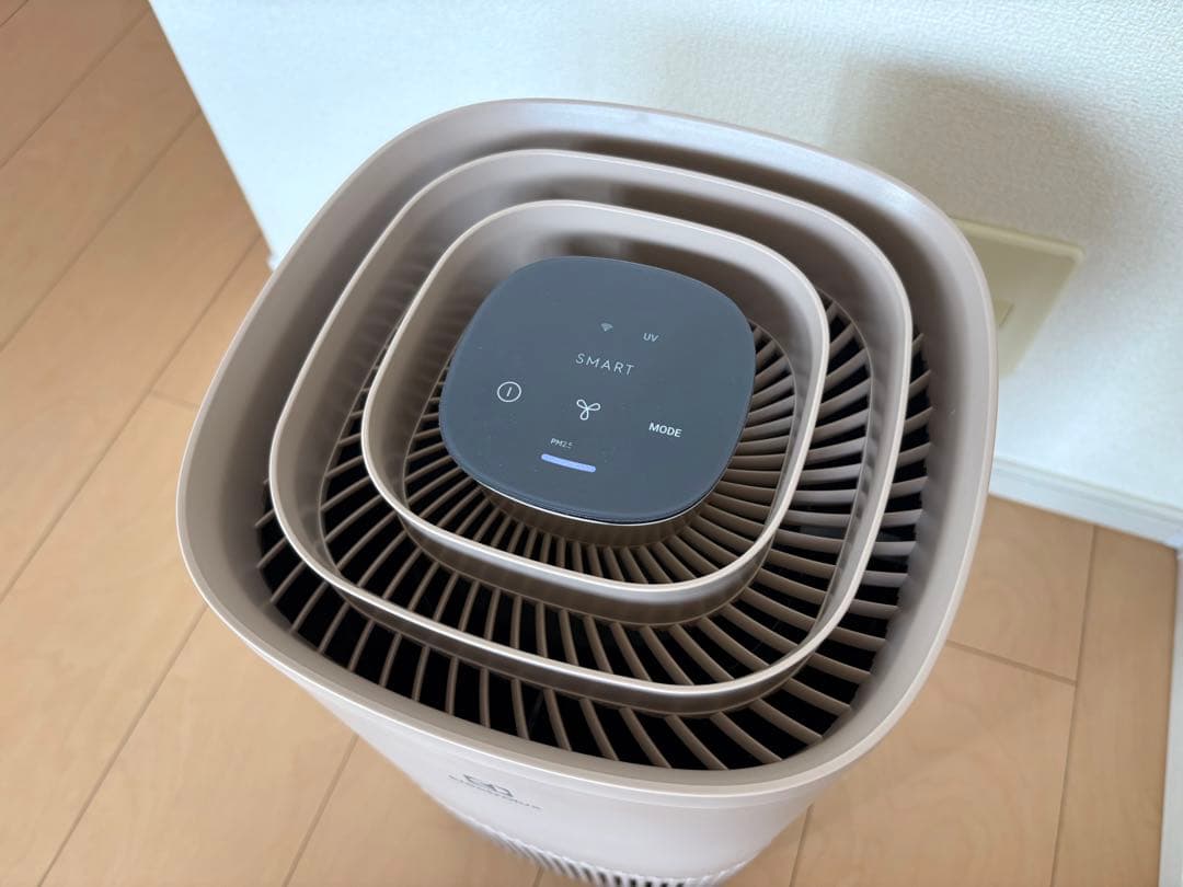 Electrolux 空気清浄機 ウォルナットベージュ