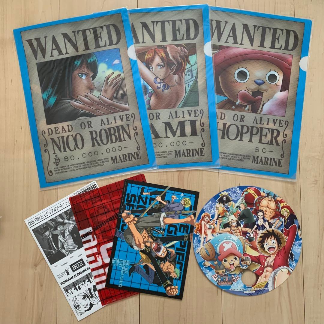 ワンピース 映画特典 パズル3個 777巻 零巻 宝袋 他 まとめ売り