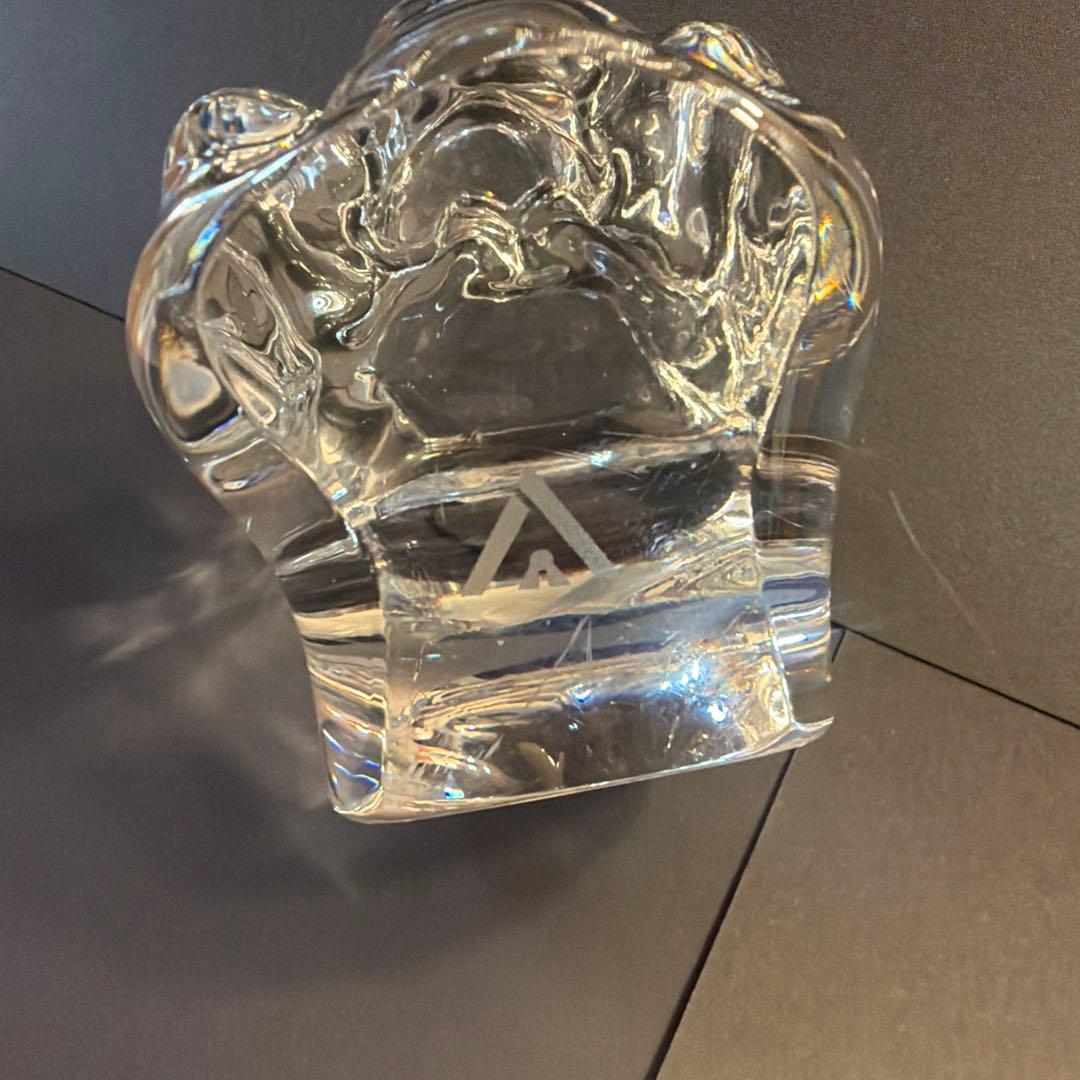Lead Crystal ブルドッグ　西ドイツ