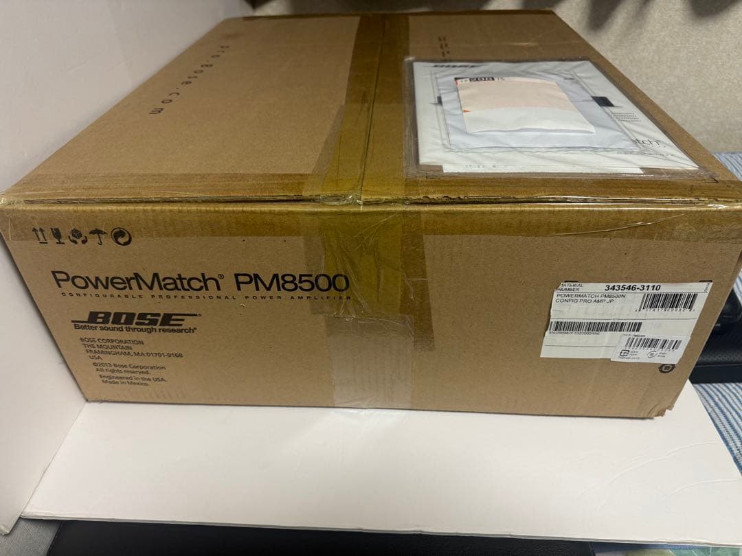 BOSE パワーアンプ『PowerMatch PM8500N』未開封品