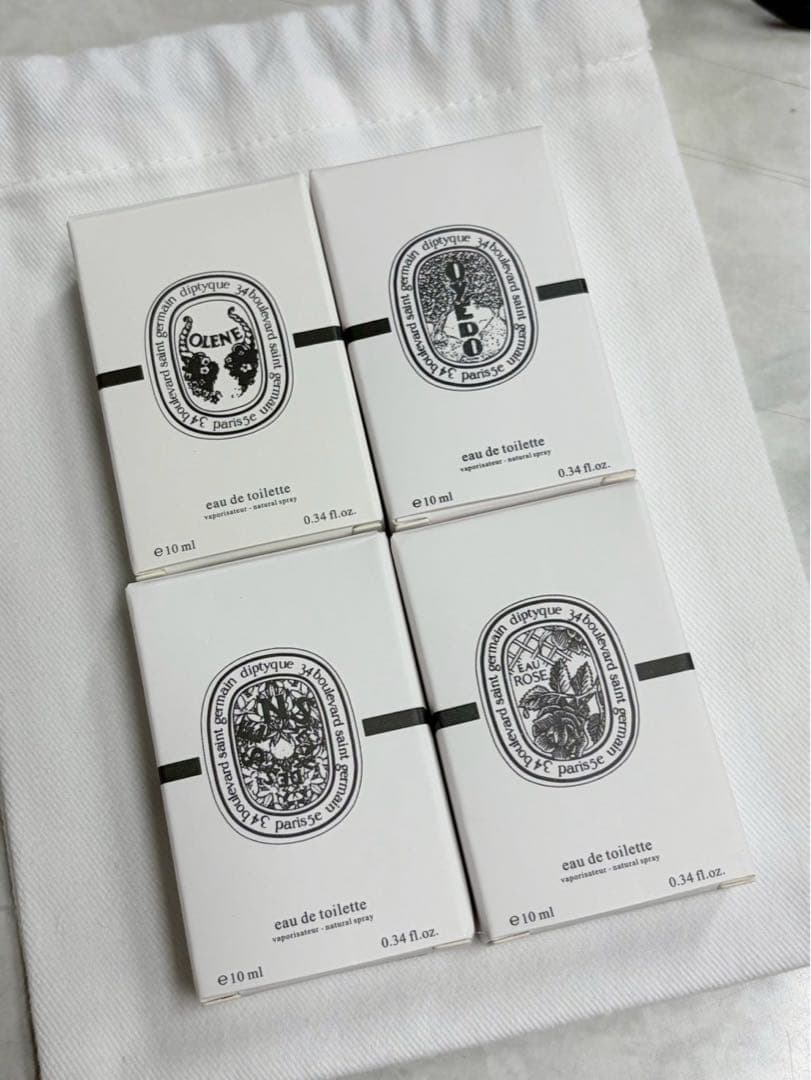 DIPTYQUE ディプティック 香水 4本セット 新品未使用