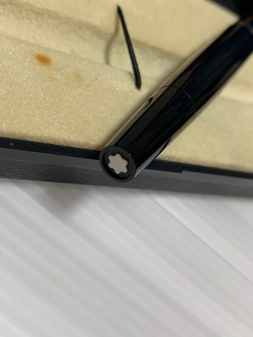 MONTBLANC ブラック 万年筆 EF