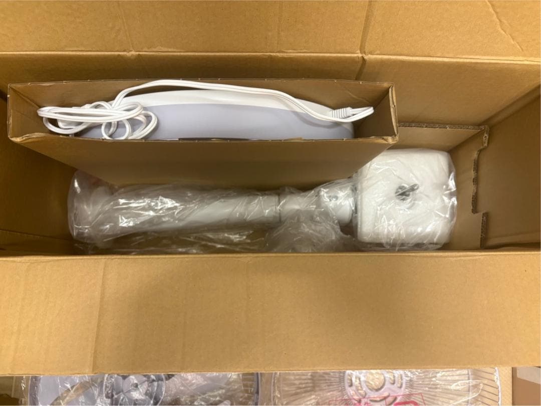 未使用品 山善 扇風機 リビング 静音 自動首振り風量切替12段階 リモコン付き