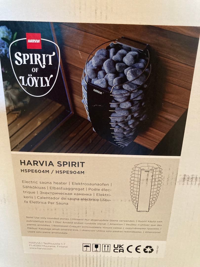 HARVIA電気ヒータSPIRIT9HSPE904M9.0kW（石なし）