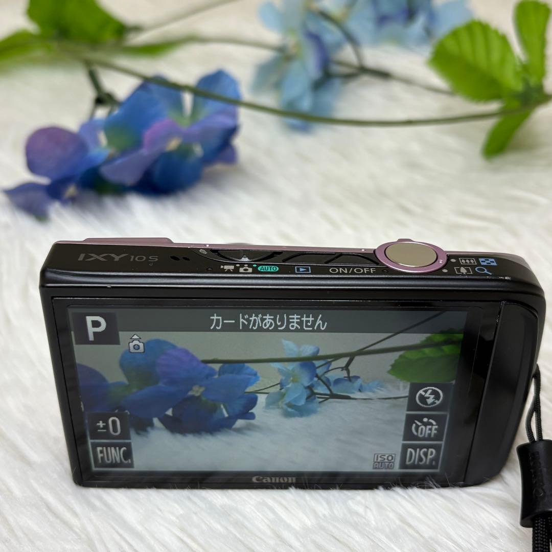 美品　Canon カメラ　IXY 10S PC1467 充電器 コンデジ　動作品