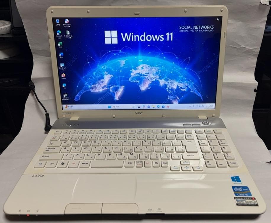 Windowsノート本体 NEC LS150F2P2W/Win11/SSD 120GB/core i5