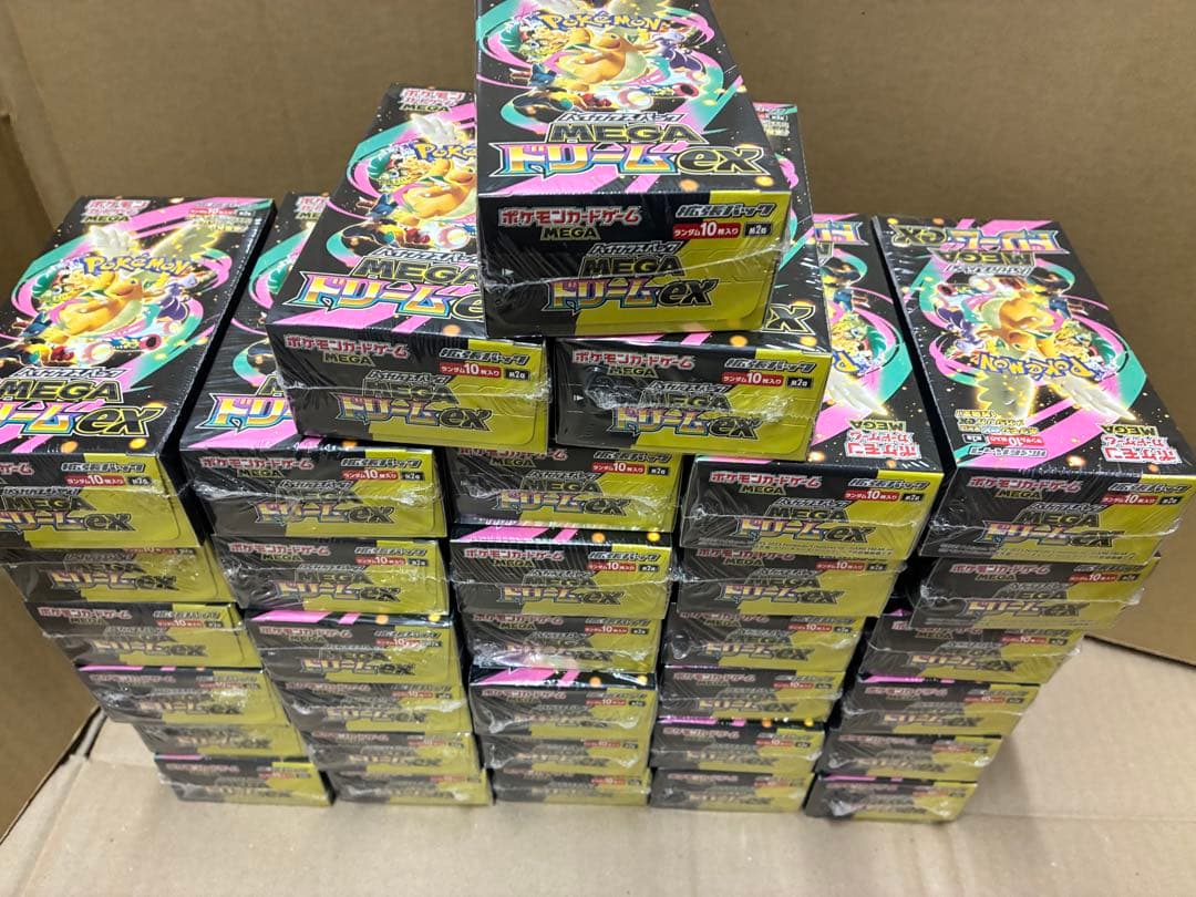 MEGAドリームex 新品未開封シュリンク付き　33box