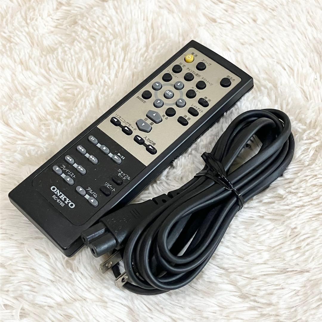 ONKYO SA-205HDX AVアンプ リモコン付き ①
