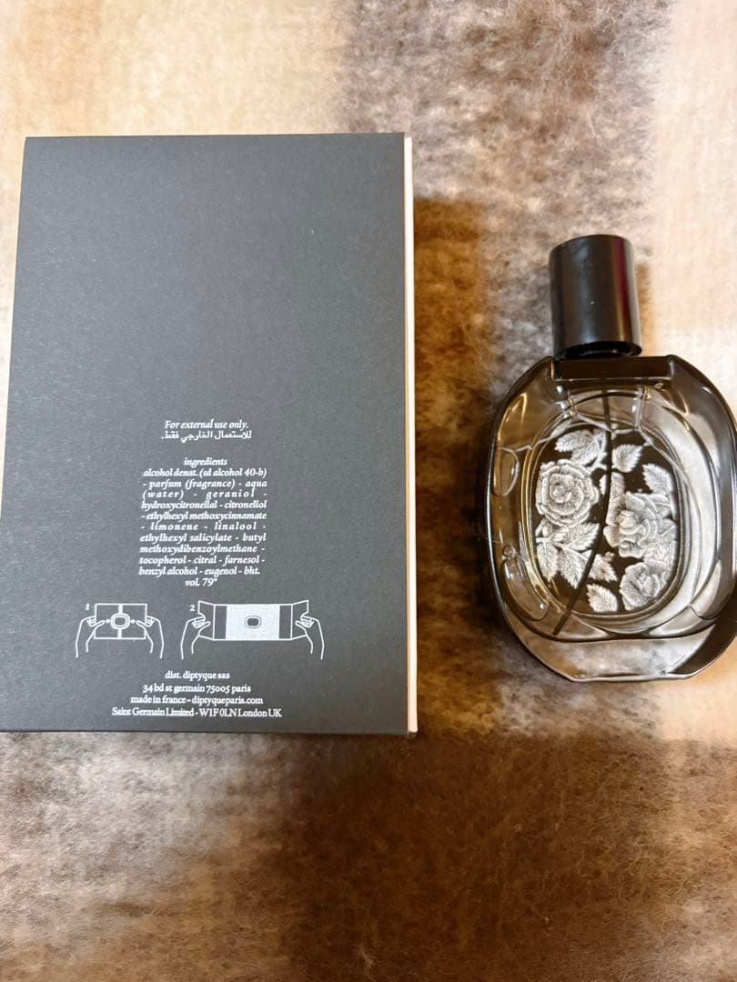 diptyque Eau Rose ディプティック オーローズ 75ml 香水