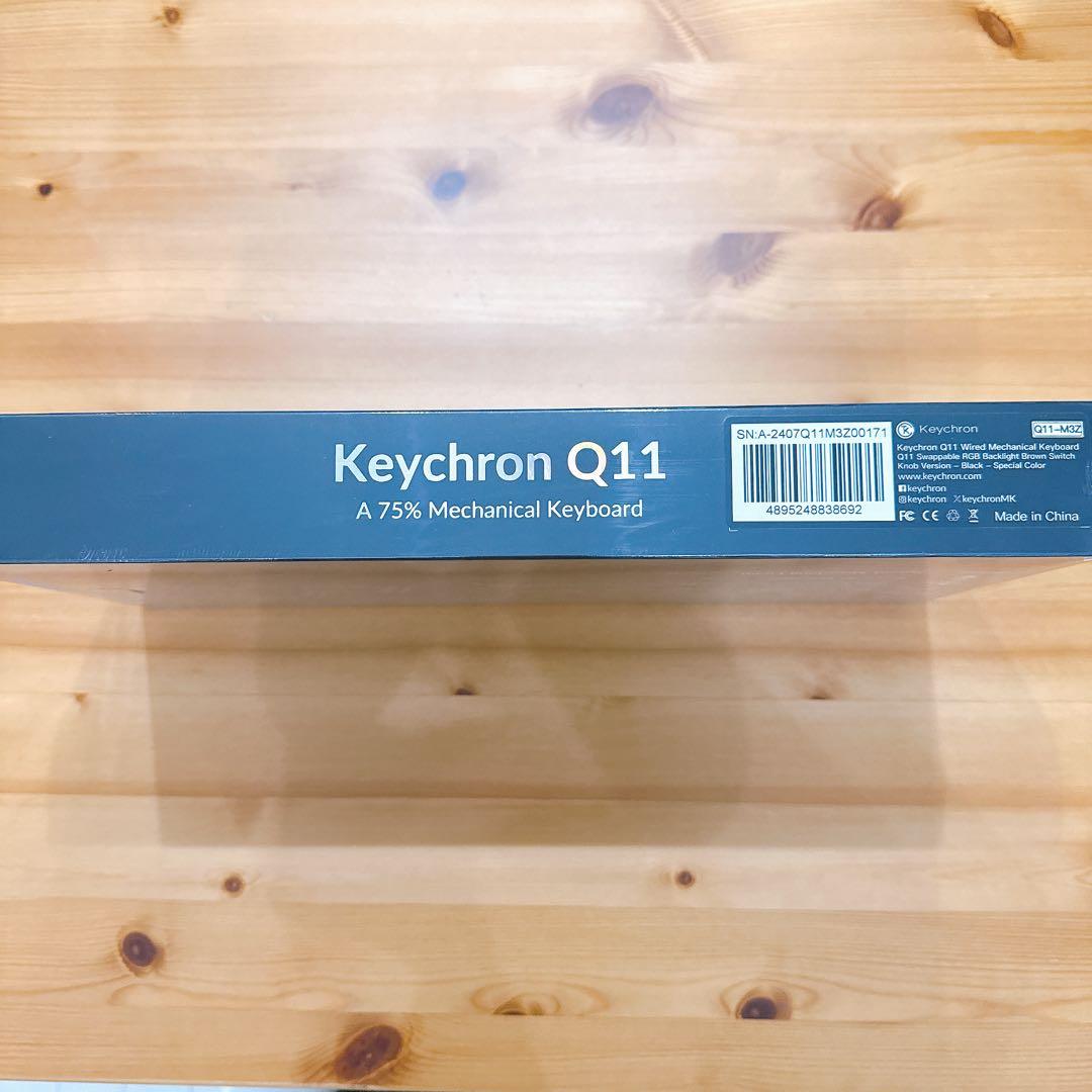 【1日限定金額】Keychron Q11 (US ANSI 配列)分離キーボード