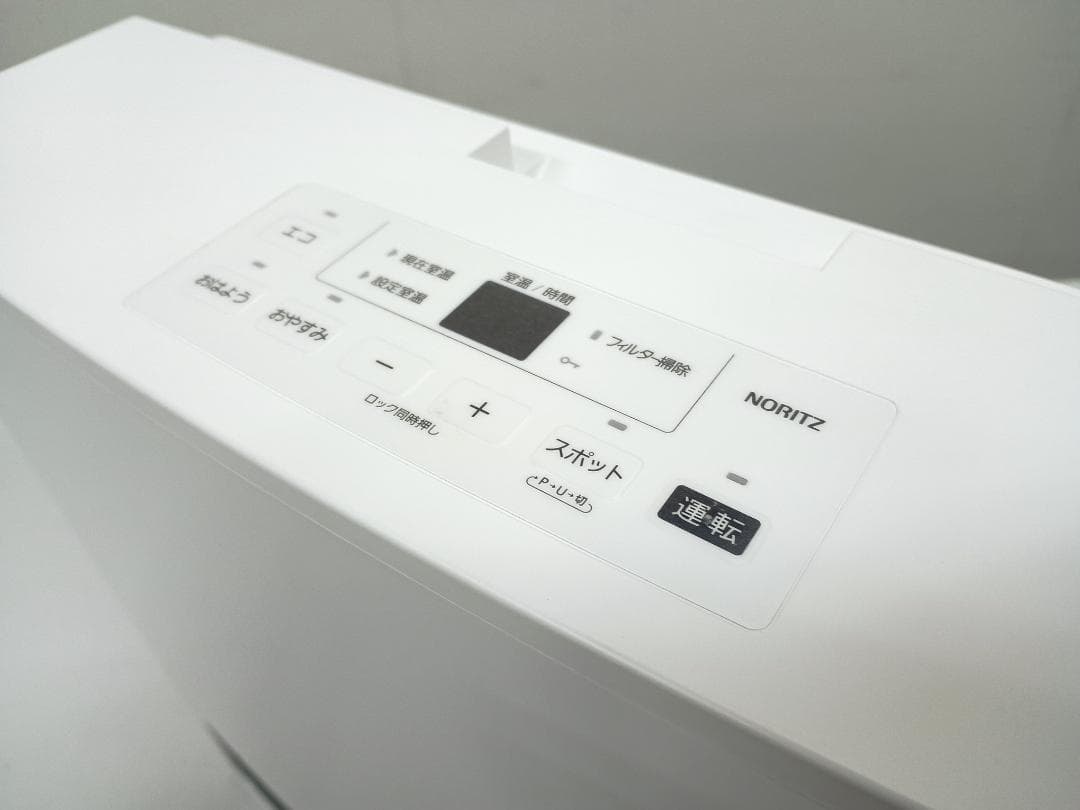 美品　ノーリツ ガスファンヒーター GFH4007S-W5 2023年　都市ガス