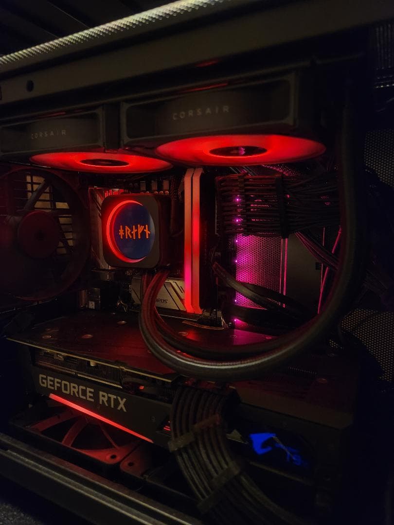 CORSAIR H100i ELITE LCD XT 240 水冷CPUクーラー