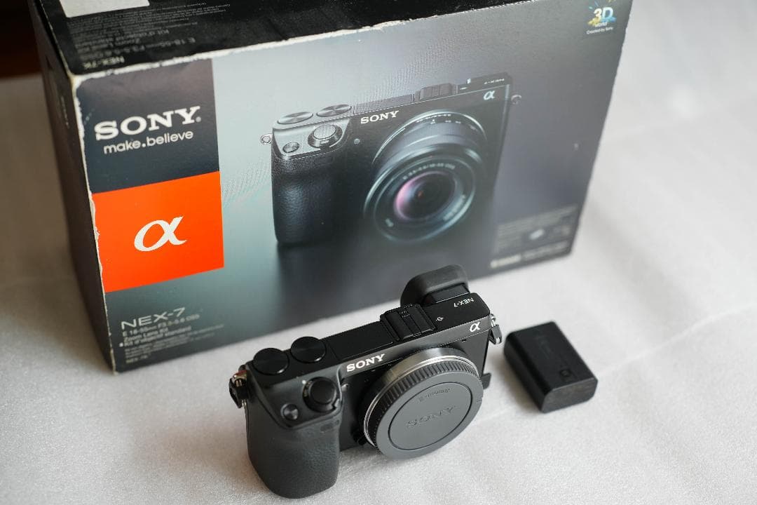 NEX-7 ボディ　シャッター数5,400回