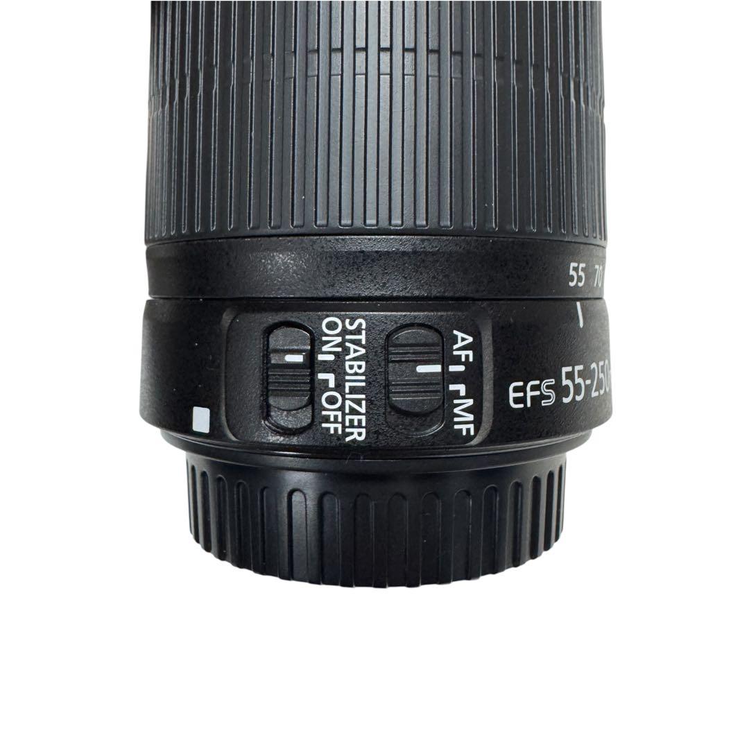 美品】Canon EFS55-250mm f/4-5.6 IS Ⅱ ズームレンズ