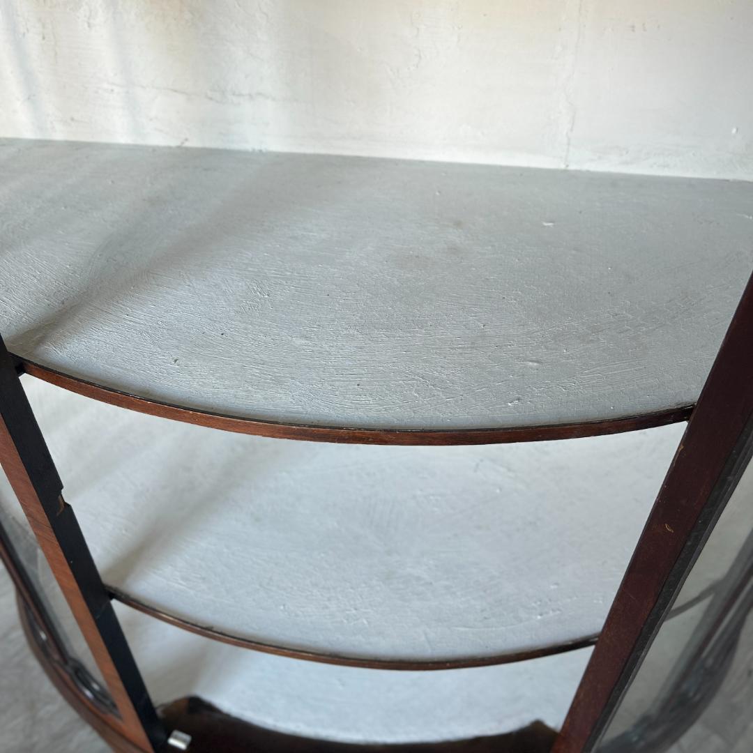 イギリス アンティーク家具 ディスプレイ キャビネット 1930年頃 001B