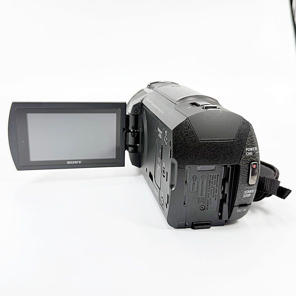 【美品】ソニー FDR-AX45 B デジタル4Kビデオカメラレコーダー 中古