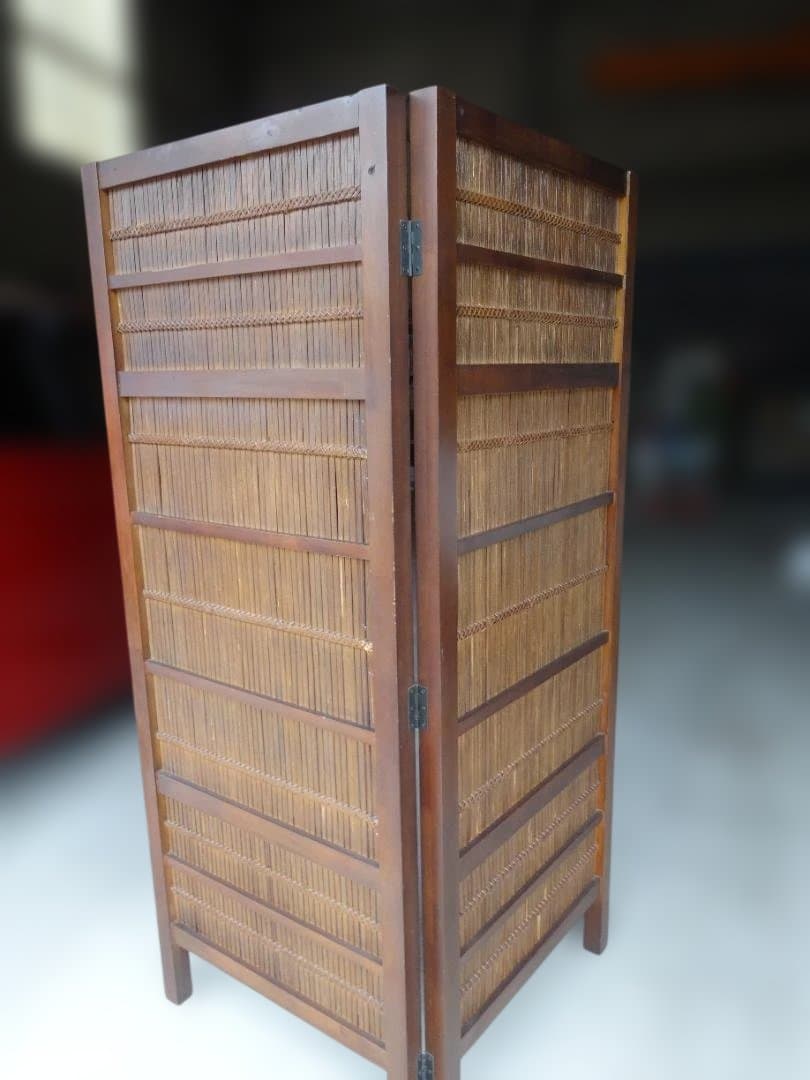 アジアン　竹製間仕切り
