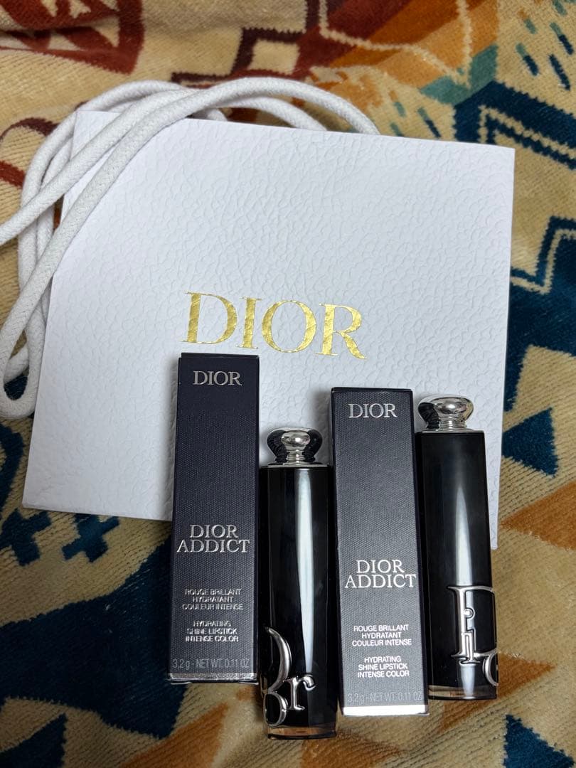 Dior Addict Nude Look ，Dior Ribbon 2本セット