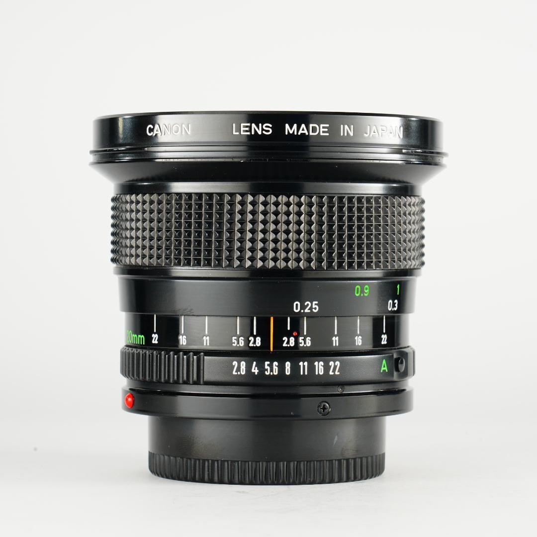 【整備＆テスト済】Canon New FD 20mm F2.8 キャノン 051