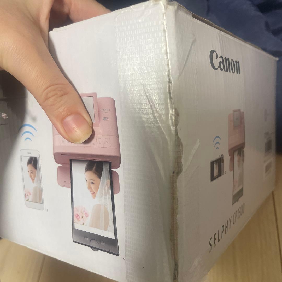 Canon SELPHY CP1300 ピンク, リフィル付き