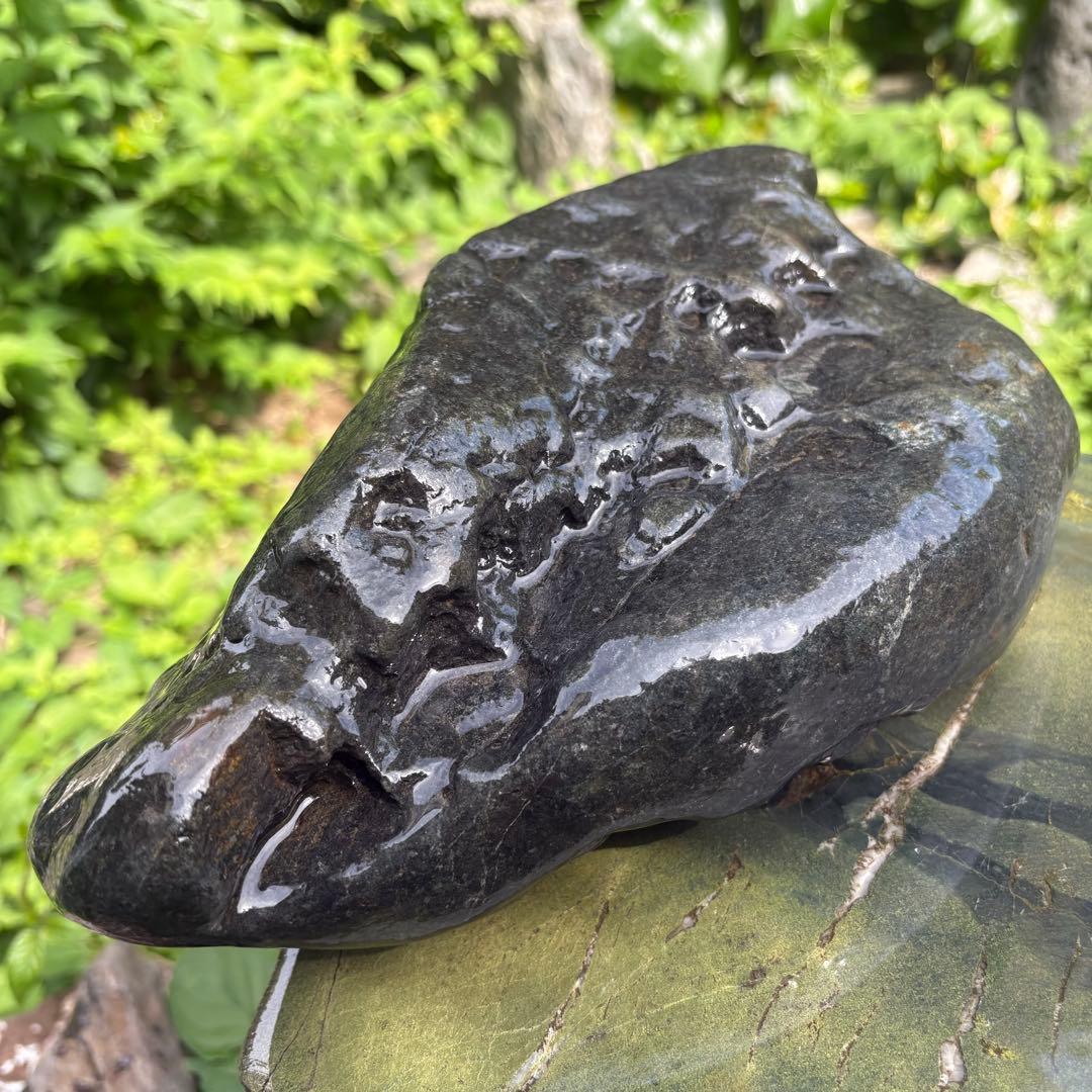 【お値下げ 希少 八海山石6.5kg ウブ石】アクアリウム ジャグレ石 水無川