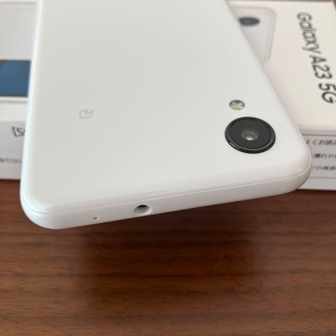 【美品】Galaxy A23 5G SCG18 ホワイト au