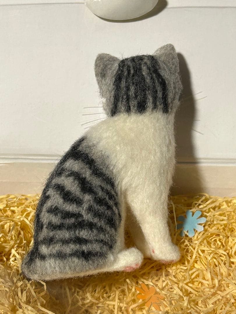 限定値下げ！ハンドメイド 羊毛フェルト 猫
