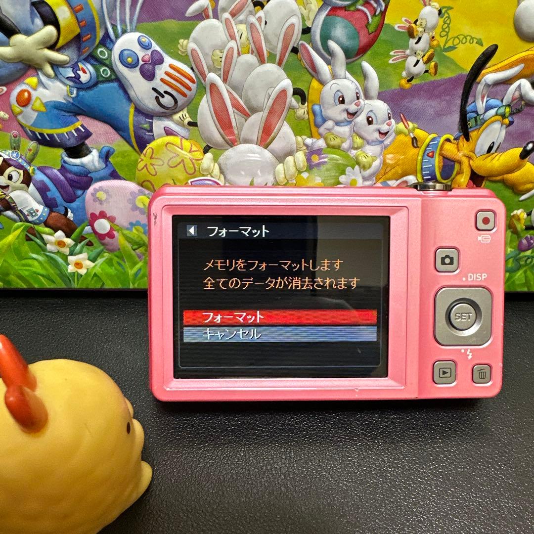 カシオCASIO EXILIM EX-Z28 ピンク　動作確認済　中古良品