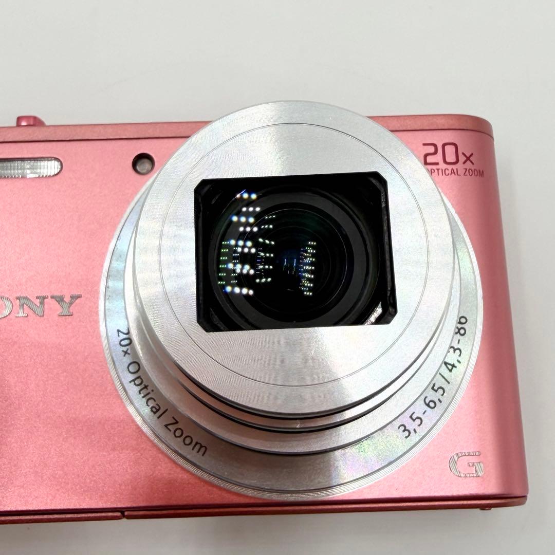 【美品】 ソニー　SONY Cyber-shot DSC-WX350 ピンク