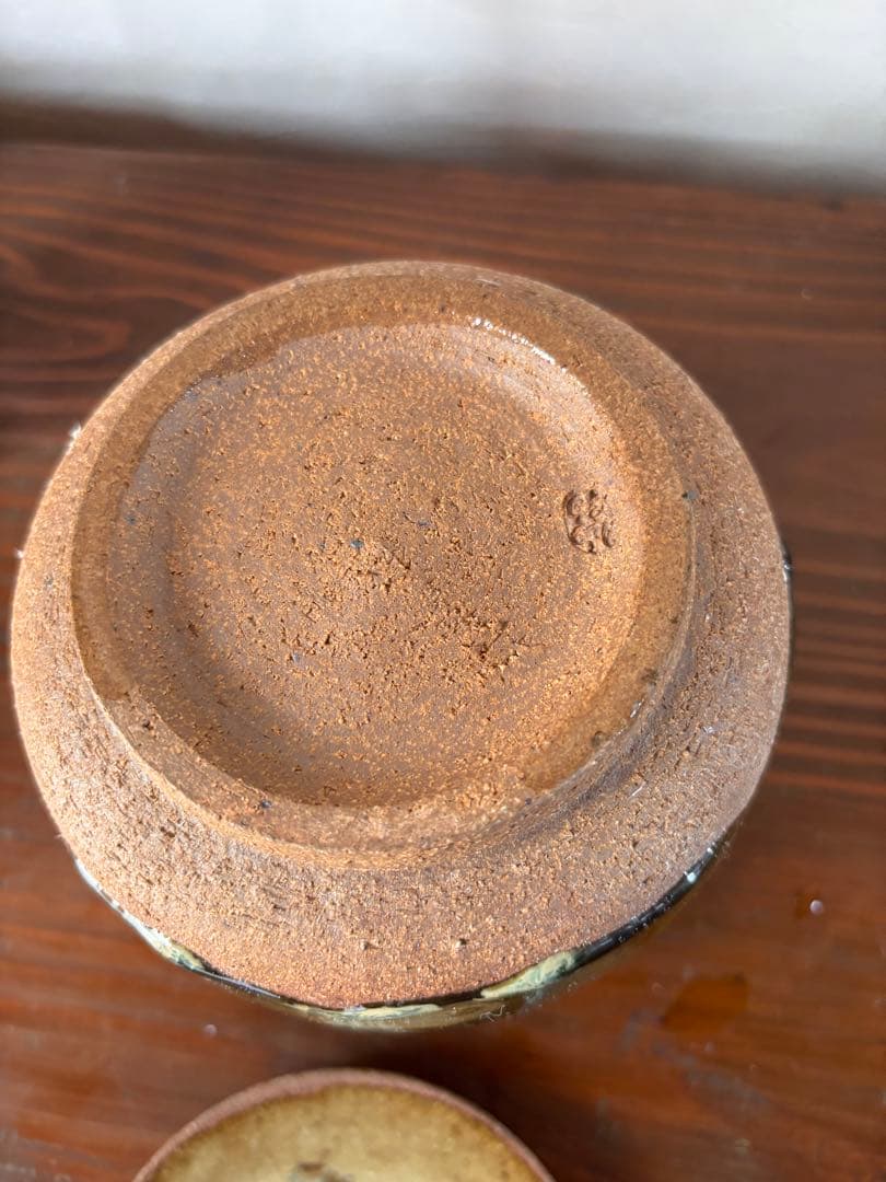 茶道具水差し　唐津焼？