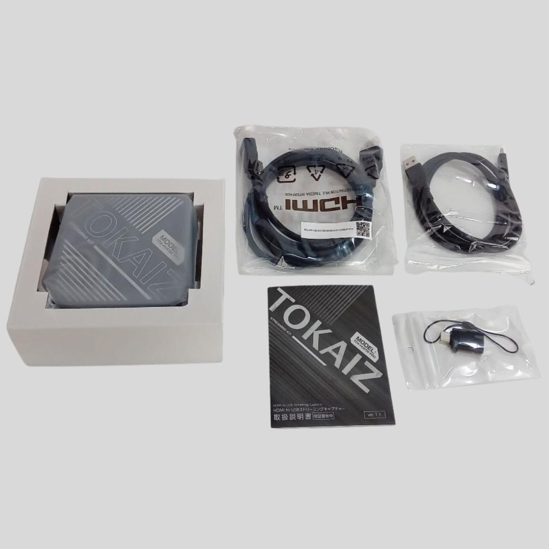 【未使用品】TOKAIZ HDMI to USB ストリーミング キャプチャー