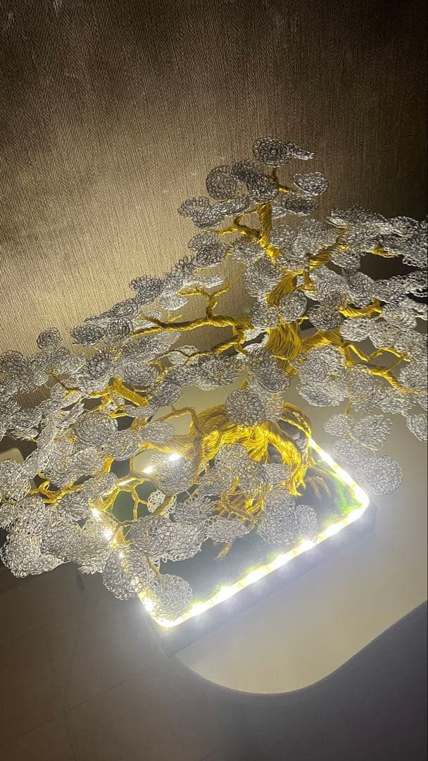 アルミワイヤー針金盆栽