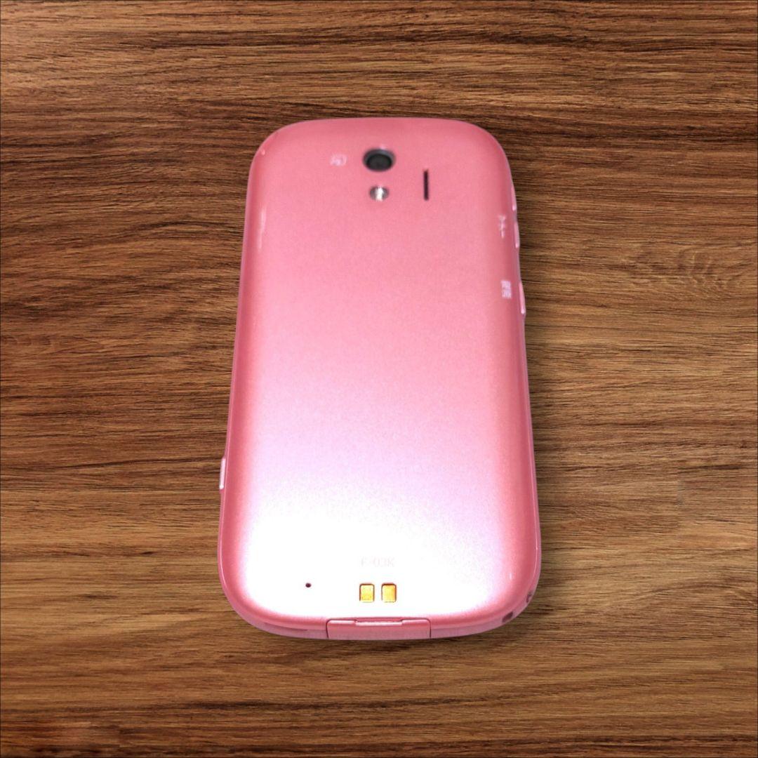 らくらくスマートフォン ピンク　SIMフリー　ワンセグ　g-12