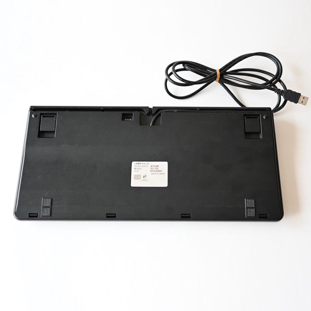 東プレ　REALFORCE 87UB-S SE170S 英語配列　USB2.0