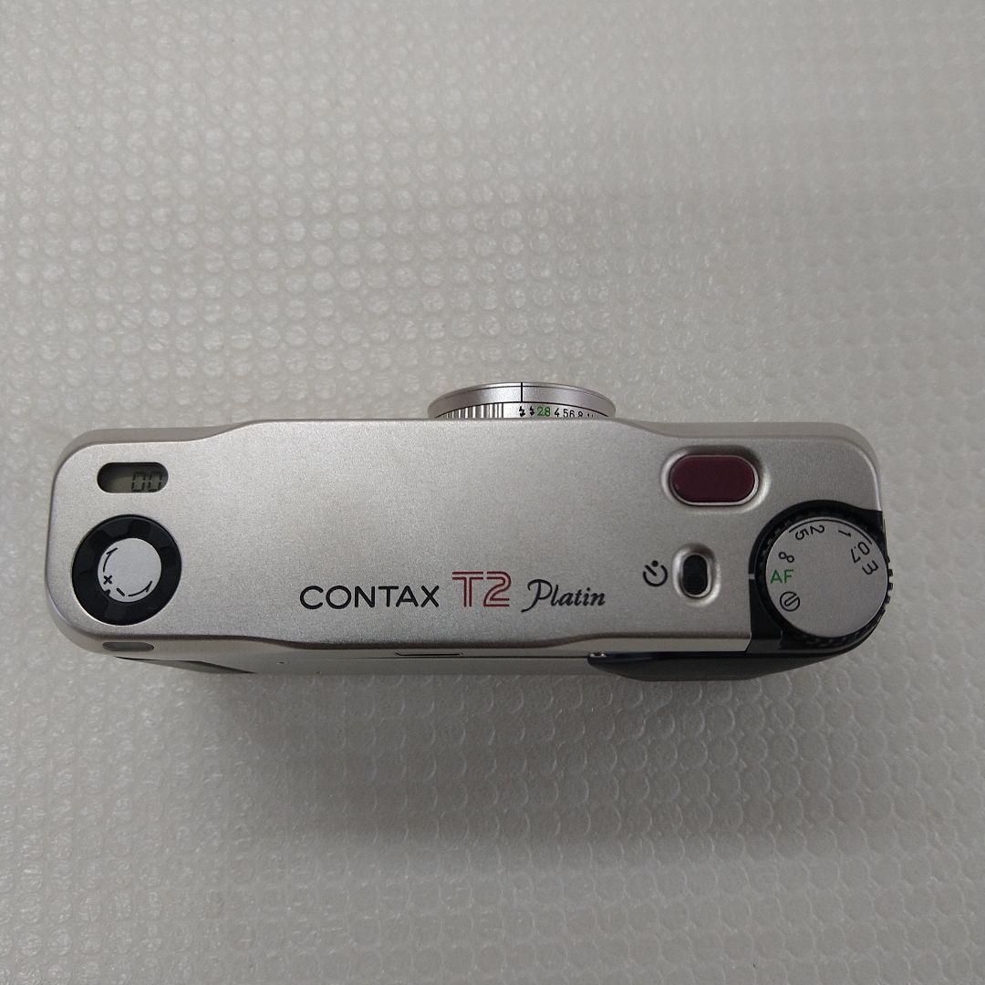 【極上美品】コンタックスT2プラチナフィルムカメラ