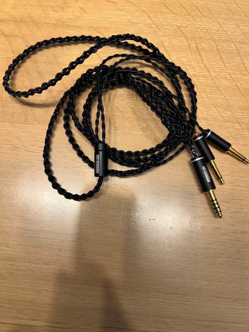 【美品】NOBUNAGA Labs 霧降 ヘッドホンケーブル