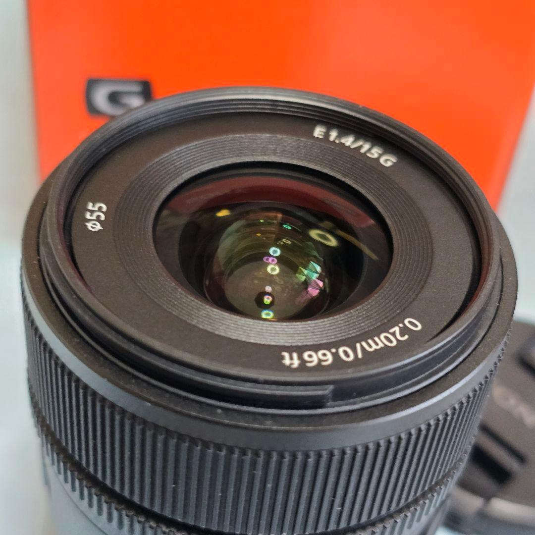 【美品】SONY 15mm1.4 G APS-C Eマウント SEL15F14G