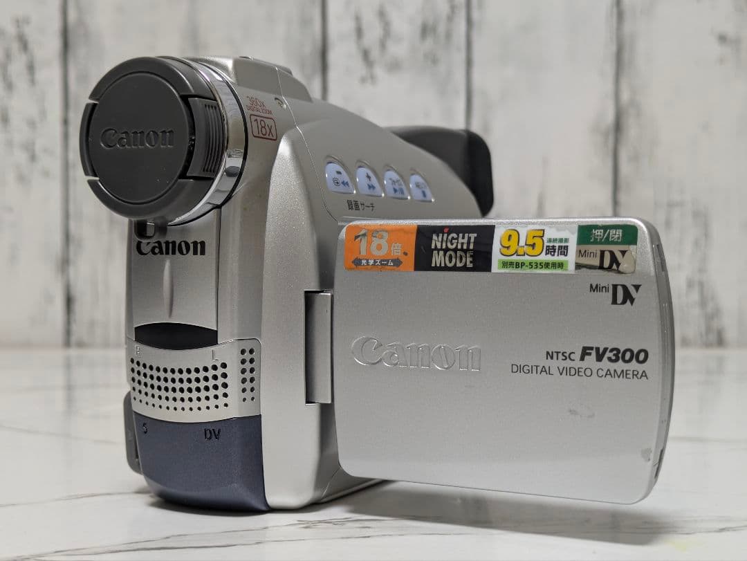 Canon　DM-FV300　MiniDV　ビデオカメラ　セット