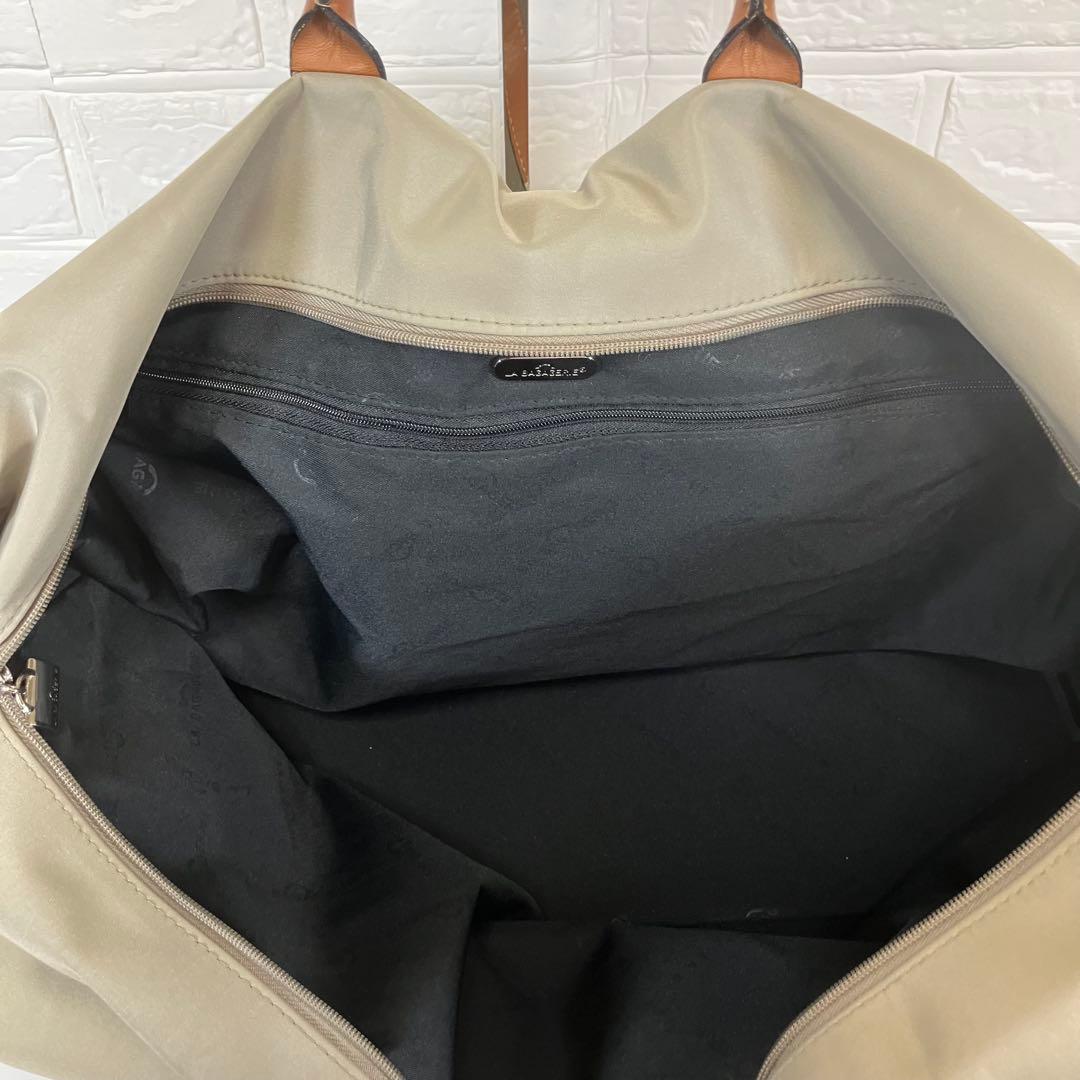 【美品】LABAGAGERIE ラバガジェリー旅行バッグショルダーバッグ大容量