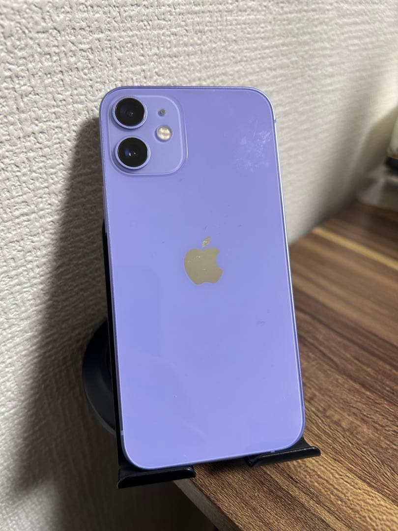 【純正BT100%】【即日発送！】iPhone12mini パープル 64GB