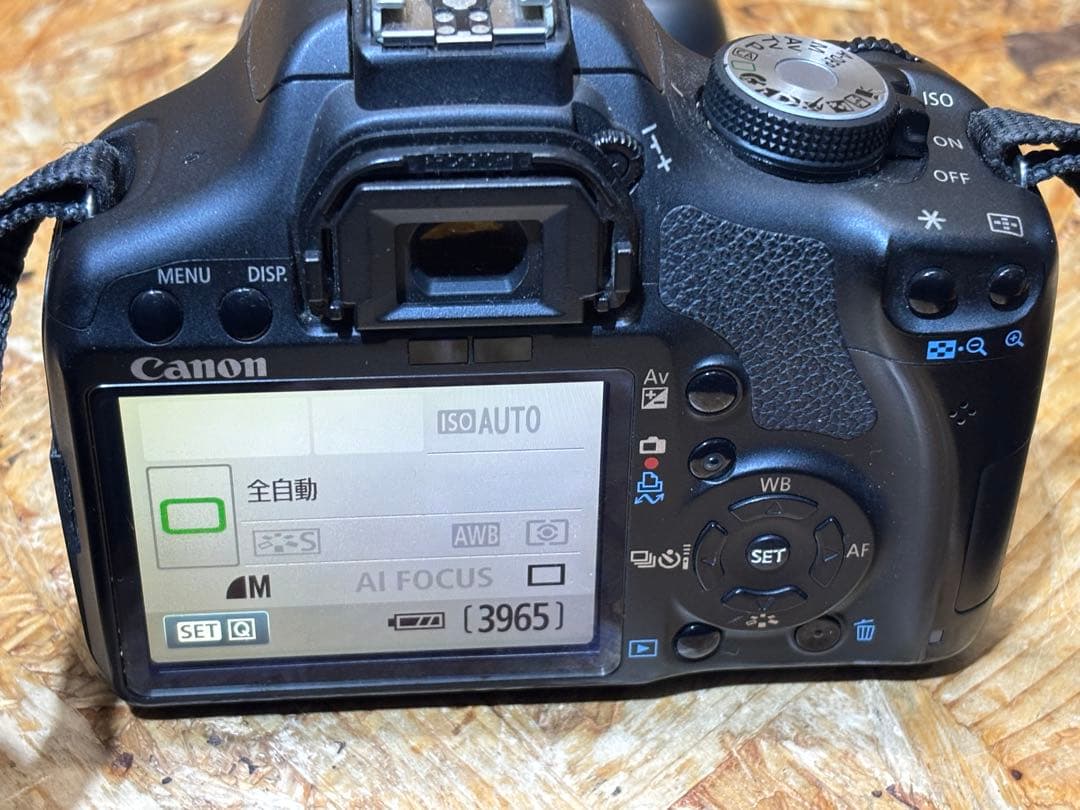 Canon Kiss X3 一眼レフカメラ レンズ メモリー16GB 付